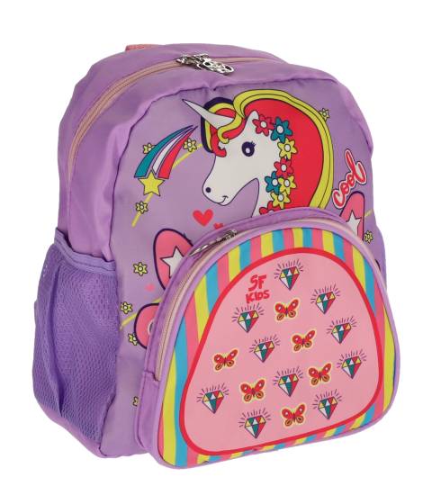 Ghiozdan SF 2F 28x26x11cm 0.20kg ROZ Unicorn – imagine produs 3